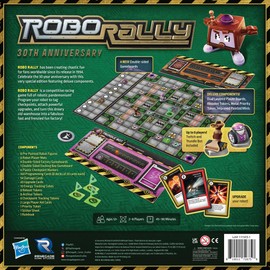 Renegade Game Studios: Robo Rally: 30th Anniversary Edition - Renegade Limited Edition, Deluxe Components, Strategy Board Game, Ages 12+, 2-8 Players