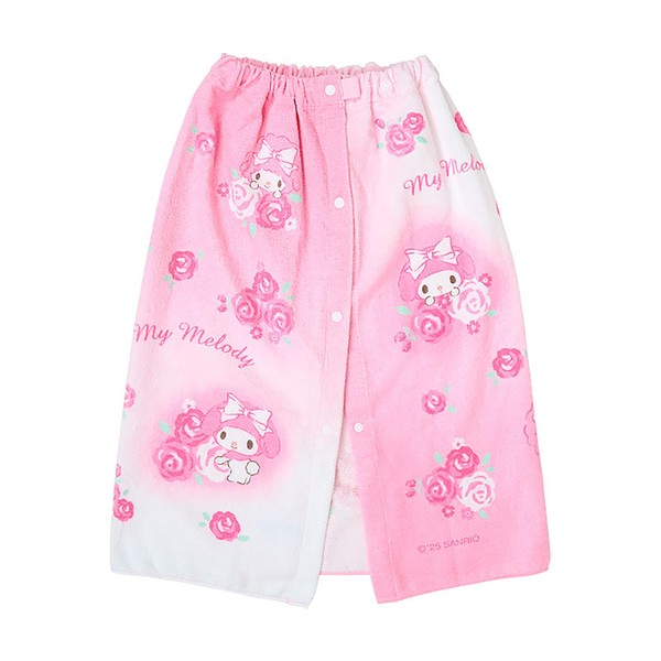 Sanrio 935565 Wrap Towel, 27.6 inches (70 cm), My Melody
