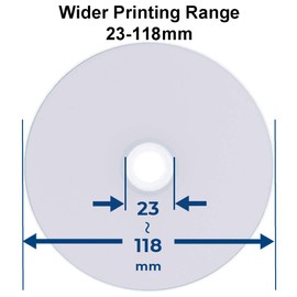 200 Pack Ritek Pro CD-R 52X 700MB 80Min Professional Grade Watershield Water Resistant Glossy White Inkjet Hub Printable Blank Recordable Disc