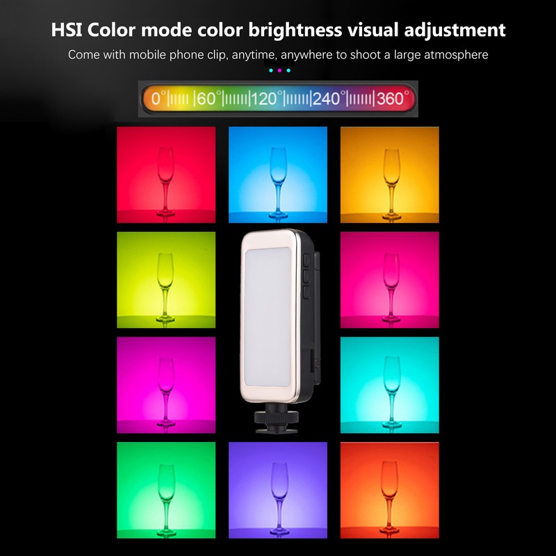 Mini Photography Lamp Dimmable LED Light Portable Vlog Light 88