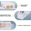 Innfeeltech Innfeeltech 10 Pcs Connecting Ternimal, 2 In 2 Out