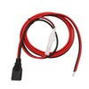 Karier 3Pin CB Radio Power Cord Cable with Stripped Ends