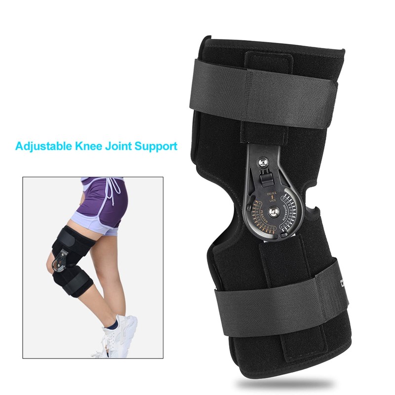 NSXAYIWE Knee Brace, Adjustable Knee Support Brace, Comfortable and Breathable