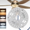 Ceiling Fan Light Replacement Panel 4.5inch 3 Color Light 15W