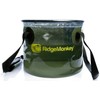 RidgeMonkey Foldable Fishing Bucket for Carp Fishing 10L Perspective Collapsible