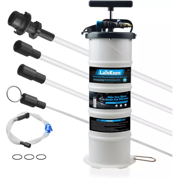 Extractor De Fluido Al Vacio Para Cambiador De Aceite, Neumatico/manu
