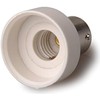 BA15s to E11 Socket Adapter Converter, Single Contact Bayonet BA15s