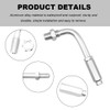 Wevdn 90 Degree Throttle Cable Adjuster, Aluminum Alloy 90° Bendy