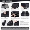 KinCam Loveseat Recliner Covers with Middle Console Slipcover, Recliner Sofa