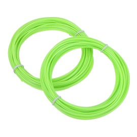 sourcing map 2 Pcs 3D Pen Filament, 1.75mm Dia 33ft Length PLA 3D Printing Pen Filament Refills for 1.75mm 3D Printing Pen, Fluorescent Green