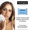 Neutrogena Makeup Remover Wipes Micellar Alcohol-Free Face Towelettes Remove Waterproof