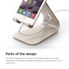 elago® M2 Stand [Champagne Gold] - [Premium Aluminum][Angled for Video