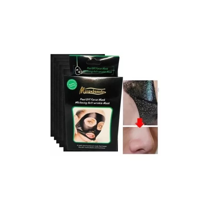 BAKAFRA Mascarilla Negra De Carbón Bambú +crema Hidratante Dove