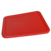 Pyrex 7211-PC Red 6 Cup Rectangular Plastic Lid (2, Red)