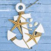 20 Napkins Starfish on Anchor/Shells/Sea/Sea/Maritime 33 x 33 cm
