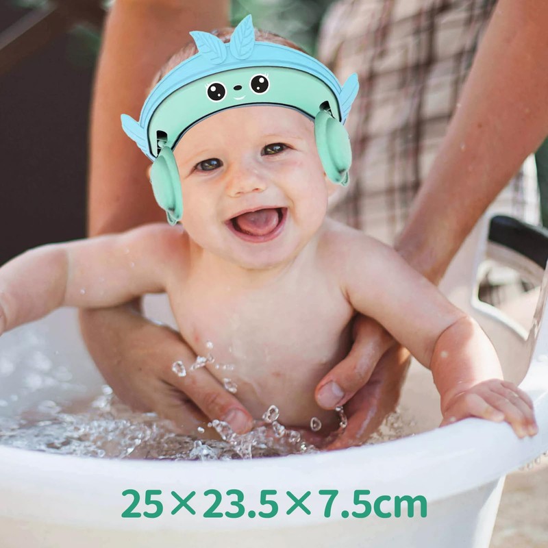 Biluer Children's Shower Cap, Hair Washing Aid, Children's Hair Washing,