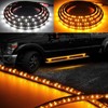 2 Pcs 60 inch LED Board Running Light Amber Side