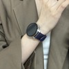 MUENShop Extra Long Genuine Leather Bracelet XXL 20 mm 22