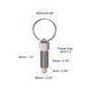 sourcing map 2Pcs Spring Plunger with Pull Ring M10x1.5 Thread