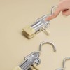 Walquicks 24 Pcs Stainless Steel Boot Hanger Clips, Heavy Duty