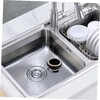 Operitacx Stainless Steel Sink Flange for Garbage Disposal Food Waste