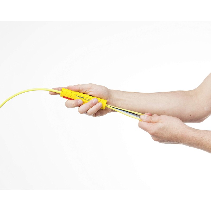 Jokari 30810 Stripper for Fibre Optics PUR Cable - Multi-Coloured