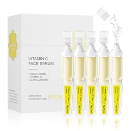 Sérum Facial De Vitamina C Con Glutatión, Ácido Hialurónico 4D Y Aloe Vera  Ampolla Ligera Iluminadora E Hidratante Para El Cuidado Diario De La Piel 