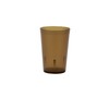 G.E.T. Enterprises 6608-1-A-EC, Amber 8 oz. Plastic Tumblers (Pack of