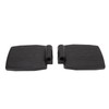 2pcs Wheelchair Footplate Plastic Ergonomic Wheelchair Footrest Pedal Replacement Accessory