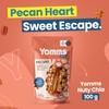 Yomms Nutty Chia Pecans – Roasted Pecans with Crunchy Chia