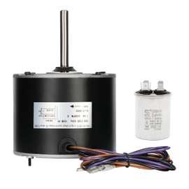 0131M00061SP, 1/4 Hp Condenser Fan Motor Replaces Goodman Condenser Fan Motor, Zongshan Broad-Ocean YDK-180S84062-01-830 RPM, 1-Speed, Replaces Amana Janitrol P/N: 0131M00014PS