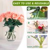 Eyech 3PCS Flower Arrangement Holder, 4", 5", 6" Metal Flower