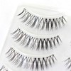 Dorisue lashes Pack 3D False Eyelashes Extensions Black and Brown