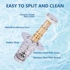 2 Pcs Bathroom Sink Drain Strainer, Pop-up Bathroom Sink Strainer