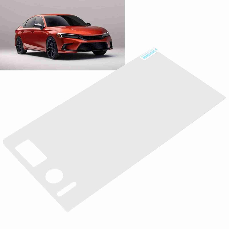 Navigation Screen Film Tempered Glass Scratch Resistant 3 Holes Car