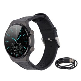 Smart Phone Watch G51 Intelligent Bluetooth Fitness Activity Tracker Health Monitor with Leather Band