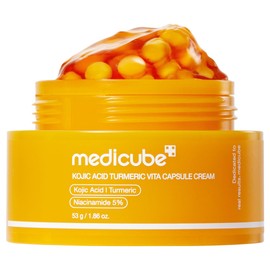 Medicube Vitamin Coric Acid Capsule Cream, Moisturizing Lotion, Capsule Cream, Concentrated Moisturizing, Firm, Glossy Skin, Transparency