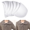 4 Pairs Shoulder Pads Soft Covered Set-in Sewing Foam Pads