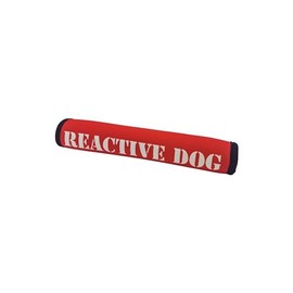 MD Gear Dog Lead Sleeve Friendly Reactive Assistance Dog In Training DO NOT PET Cover Soft Neoprene Leash Wrap (Red, REACTIVE DOG)