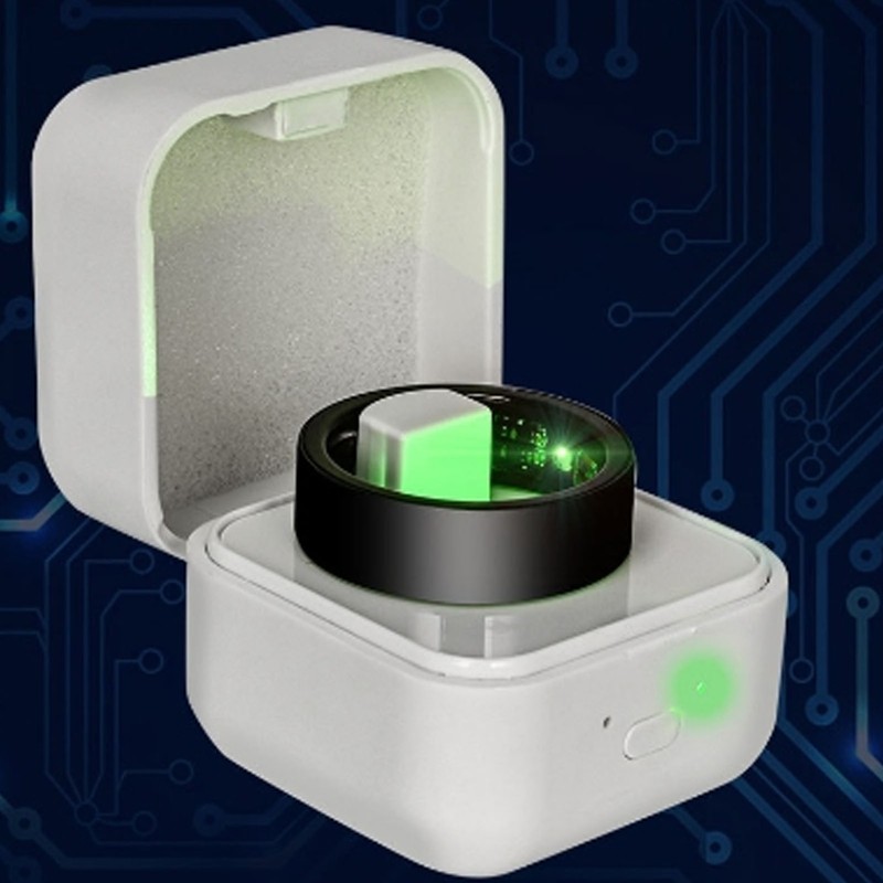 Smart Ring Health Monitor Health Fitness Detector Waterproof Smart Ring