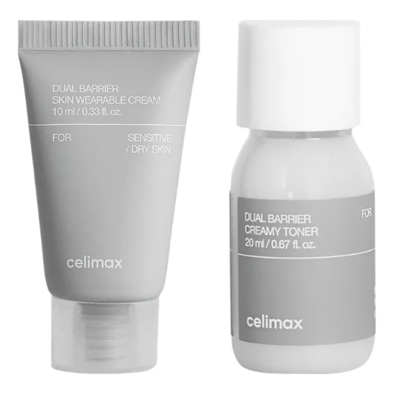 Celimax Dual Barrier Kit Tónico Y Suero Trial Kit
