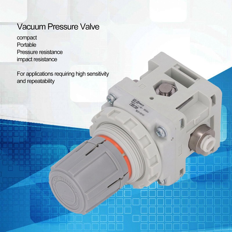 Vacuum Pressure Valve Self Locking Portable Accurate Pressure Regulator Setting