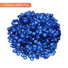 QUARKZMAN Loose Sequins, 6 mm, Laser Sequins, 2400 Pieces, Cup