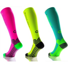 Sports compression Socks, under pressure, Runattack (compression: 18 - 21 mmHg) - Highest quality, Made in German
