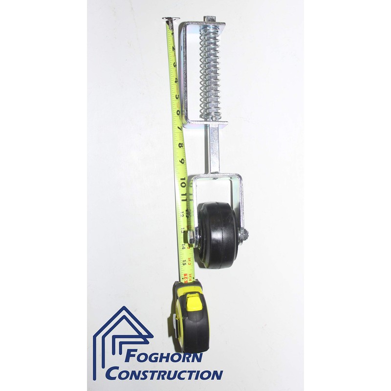 220 lb Heavy Duty Gate or Door Caster - Spring