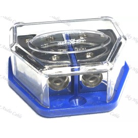 SKY HIGH CAR AUDIO 4 GAUGE POWER GROUND SPLIT DISTRIBUTION BLOCK 4g 8g