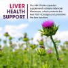 1200MG Milk Thistle (Silymarin) 120 Capsules Dandelion Root Extract Liver