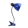 Limelights LD2014-BLU Adjustable Clip Lamp Light, Blue