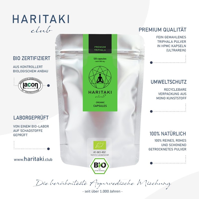 Bio Triphala Kapseln (120 Stk)