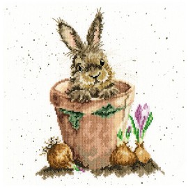 Bothy Threads Cross Stitch Kit - The Flower Pot
